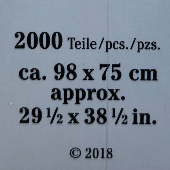 New sealed Ravensburger 2000pcs Puzzle-Wild Kingdom| Adult Puzzles - Picture 15 of 16